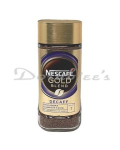 NESCAFE GOLD BLEND DECAFFEINATED JAR 100G