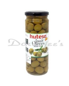 HUTESA OLIVE WHOLE GREEN 450G