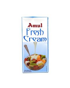 AMUL FRESH CREAM TETRA PACK        1 LTR