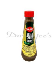 SAMS GREEN CHILLI SAUCE 200 G