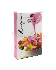 MUKSHA RECIPIA STRAWBERRY CUSTARD 100G