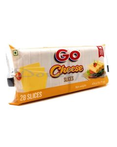 GOWARDHAN CHEESE SLICE PLAIN 28