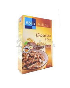 KOLLN MUESLI CHOCOLATE AND OATS 375G