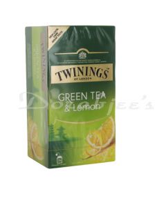 TWINING GREEN TEA & LEMON 25 S