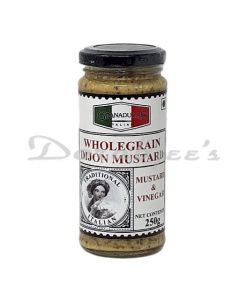 GRANADUCAS WHOLE GRAIN DIJON MUSTARD 250G