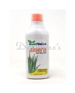 NUTRIVALUE ALOERA PINEAPPLE JUICE 500ML