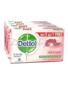 DETTOL SKIN CARE SOAP 4*70G