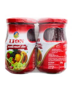 LION MIXED FRUIT JAM 250G