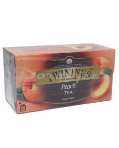 TWINING PEACH TEA BAGS 25S