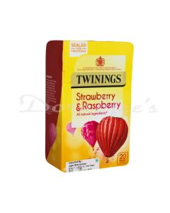 TWINING STRAWBERRY RASPBERRY INFUSION 25S