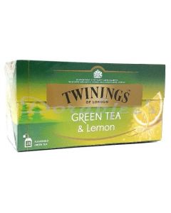 TWINING GREEN TEA & LEMON 25S