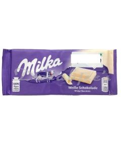 CT CHOCOLATES MILKA WHITE CHOCOLATE 100G