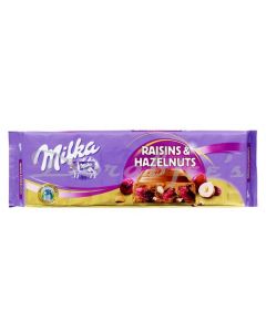 CT CHOCOLATES  - MILKA RAISIN & NUT 300G