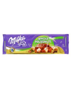 CT CHOCOLATES - MILKA WHOLE HAZELNUT 300G