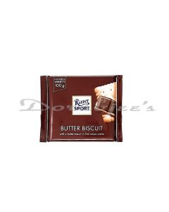 CT CHOCOLATES RITTER SPORT BUTTER BISCUITS 100G