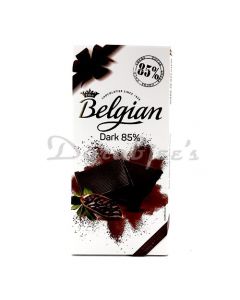 CT CHOCOLATES BELGIAN BAR DARK 85%  100G