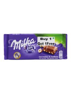 CT CHOCOLATES MILKA HALELNUSS 100G