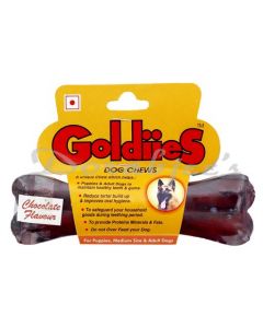 GOLDIES DOG CHEWS CHOCOLATE MEDIUM