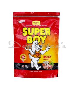 SUPER BOY PUPPY DOG MEAT BISCUIT 500G