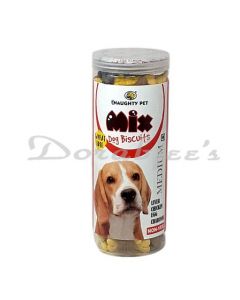 NAUGHTY PET DOG BISCUIT MEDIUM  LIVER CHICKEN EGG 550G