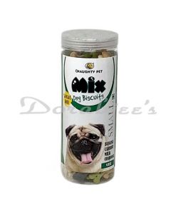 NAUGHTY PET DOG BISCUIT SMALL VEG 550G