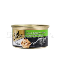 SHEBA CAT FOOD TUNA WHITE 85GM