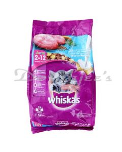 WHISKAS CAT FOOD JUNIOR OCEAN FISH 1.4K