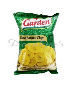 GARDEN SNACKS BANANA CHIPS YELLOW 100G