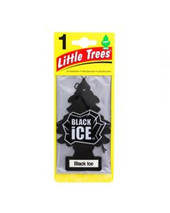 LITTLE TREE CAR FRESHENER BLACK ICE 1PC