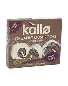 KALLO ORGANIC MUSHROOM CUBES 66G