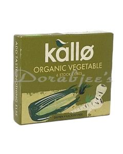 KALLO ORGANIC VEGETABLE CUBES 66G