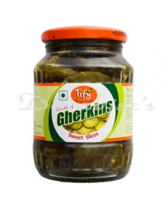 TIFY SWEET SLICES GHERKIN 350G