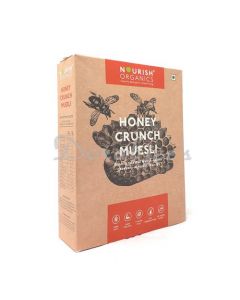 NOURISH ORGANIC HONEY CRUN MUESLI 300G