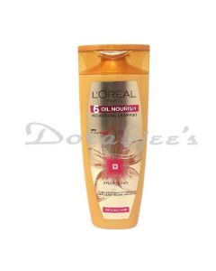 LOREAL 6 OIL NOURISH SHAMPOO DRY & DULL HAIR 175ML