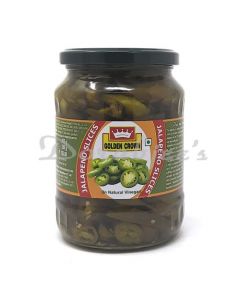 GOLDEN CROWN JALAPENO SLICES 670G