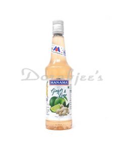 MANAMA GINGER & LIME CORDIAL 700ML