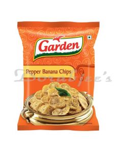 GARDEN SNACKS PEPPER BANANA CHIPS 150G