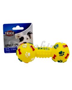 ABK DUMBBELL VINYL DOG TOY  SMALL