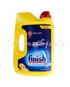 FINISH DISH WASH CLASSIC POWDER LEMON 2.5KG