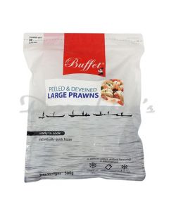 BUFFET LARGE PRAWNS 500G