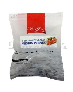 BUFFET MEDIUM PRAWNS 500G