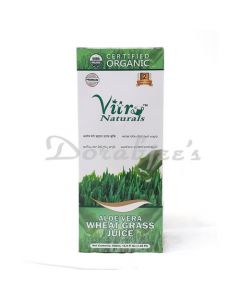 VITRO ORG ALOE VERA WHEAT GRASS JUICE 500 ML