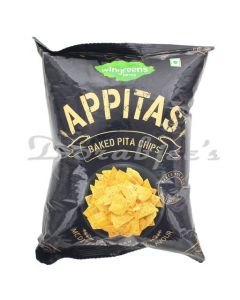 APPITAS BAKED PITA CHIPS MEDITERRANEAN HERB 60G