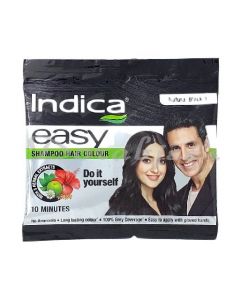 INDICA EASY SHAMPOO HAIR COLOR BLACK 25ML