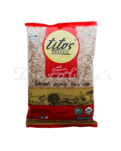 TITO’S ORGANIC POHA BROWN 750G