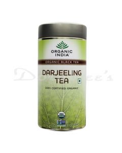 ORGANIC INDIA BLACK DARJEELING TEA 100G