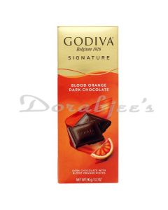 GODIVA DARK CHOCOLATE BLOOD ORANGE 100