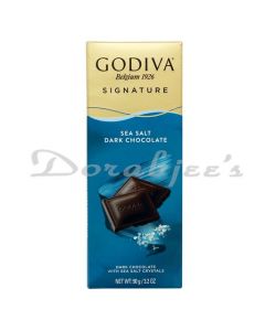 GODIVA DARK CHOCOLATE SEA SALT 90 G