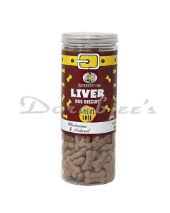 NAUGHTY PET DOG FOOD LIVER BISCUIT 550G