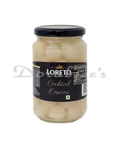 LORETO-COCKTAIL ONIONS 345G